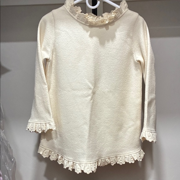 Ann Mashburn Cream Wool Sweater - Picture 1 of 9
